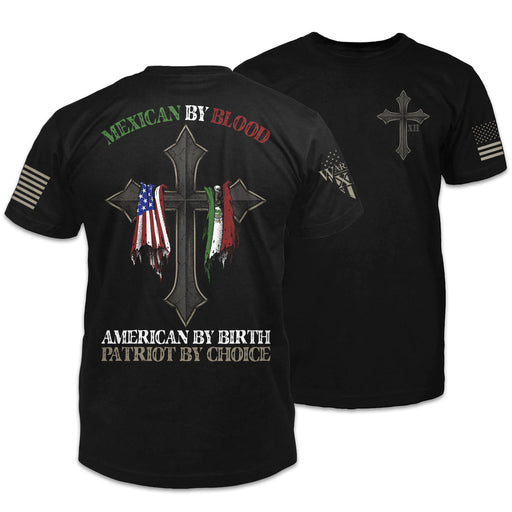Warrior 12 - A Patriotic Apparel Company Men's Shirts Mexican By Blood