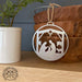 Rusted Orange Craftworks Co. Holiday Ornaments Merry and Bright Ornaments - Set of 3 - Christmas Ornament Jesus Decorations