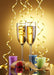 DoorFoto Door Cover New Year's Champagne Glasses