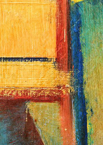 DoorFoto Door Cover Abstract Art - Mixed Colors & Lines