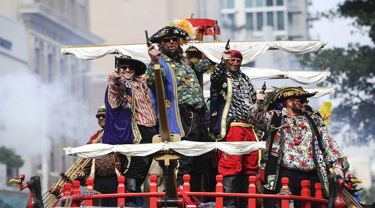 Pirates at the annual Tampa Pirate Festival