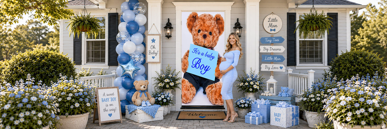 It's a Boy Door Wraps