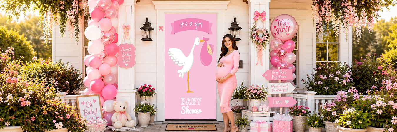 It's a Girl Door Wraps