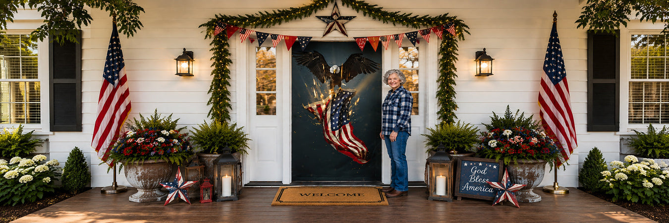 Patriotic Door Covers
