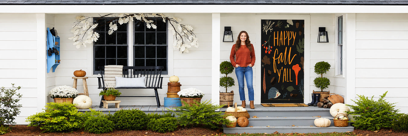 Fall Door Cover