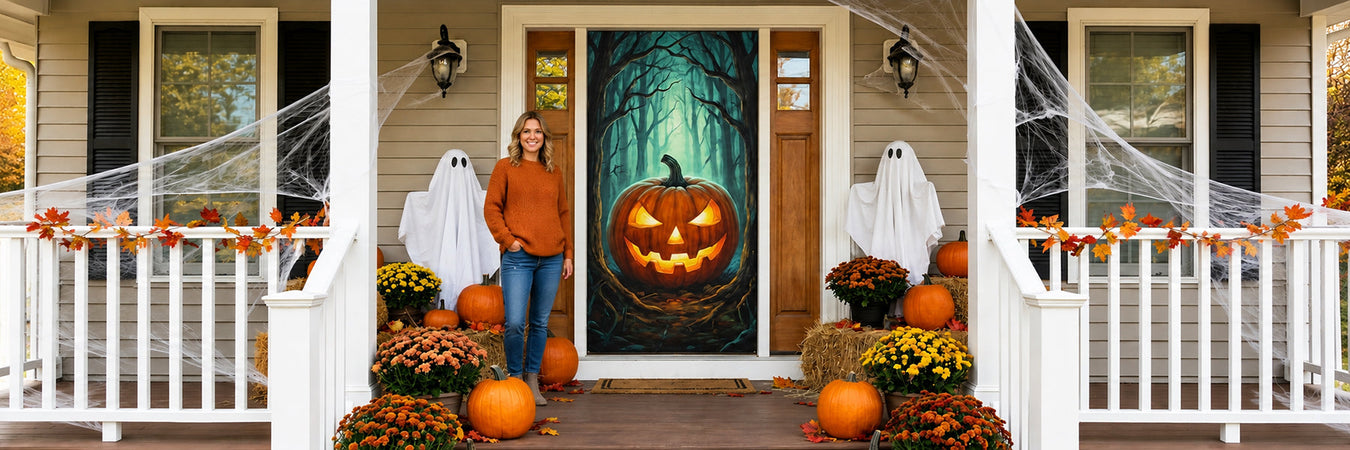 Halloween Door Cover