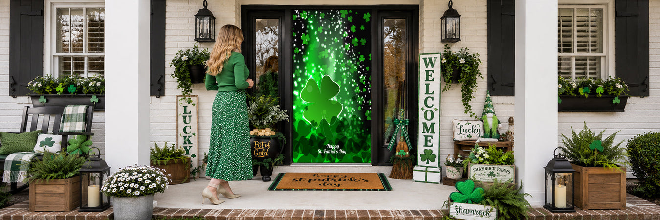 St. Patrick's Day Door Covers