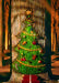 DoorFoto Door Cover Nightmare Before Christmas Tree