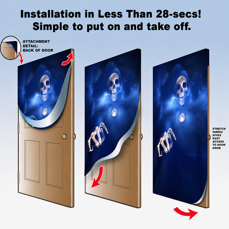 Skeleton Door Decoration