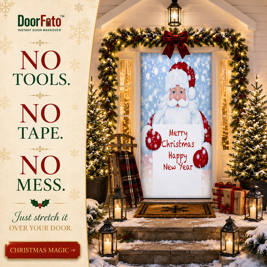 Santa Door Decoration