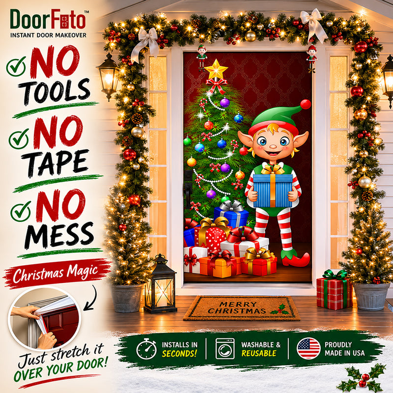 Elf Door Cover