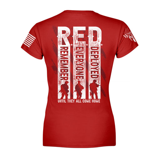Warrior 12 - A Patriotic Apparel Company Men's Shirts Remember Everyone Deployed - Women's Relaxed Fit