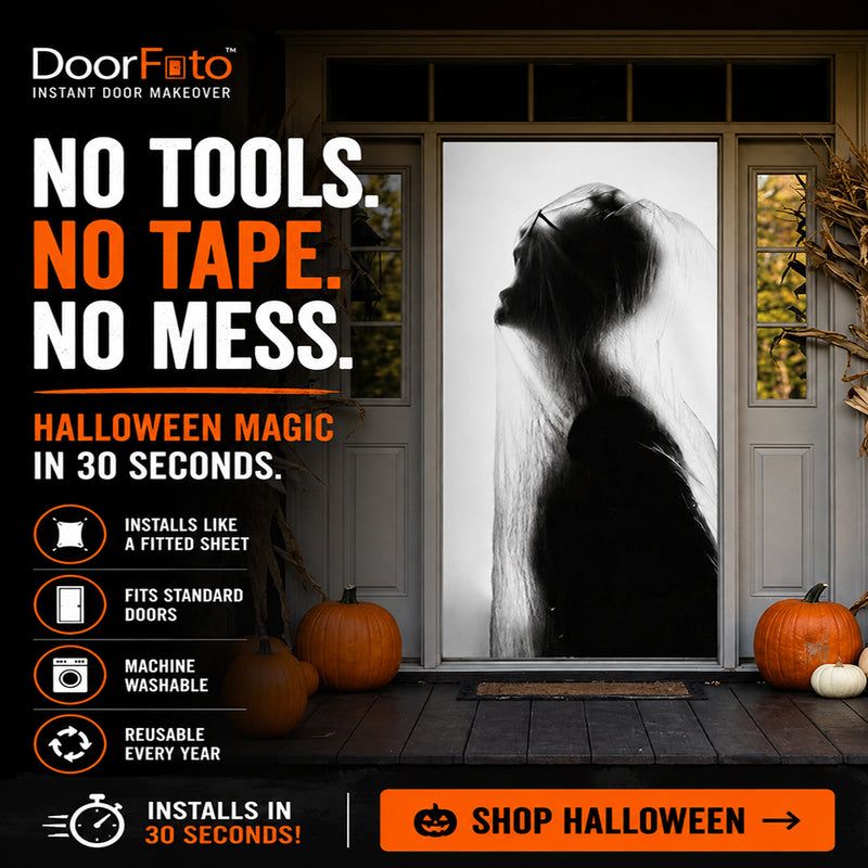 Halloween Door Silhouette