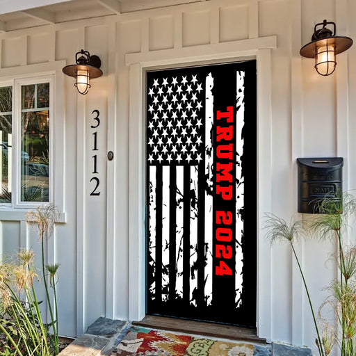 DoorFoto Door Cover Trump 2024 Door Wrap