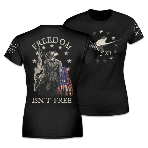 Warrior 12 - A Patriotic Apparel Company Women's Shirts Freedom Isn't Free - Women's Relaxed Fit