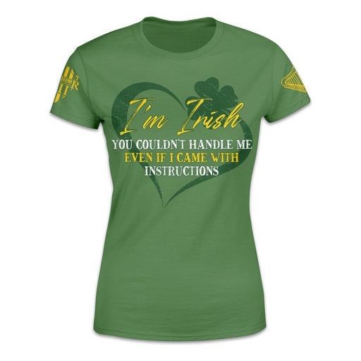 Warrior 12 - A Patriotic Apparel Company Women's Shirts I'm Irish - Women's Relaxed Fit