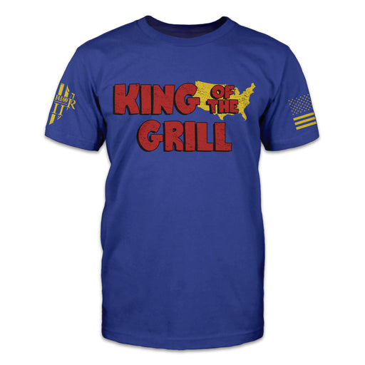Warrior 12 - A Patriotic Apparel Company Men's Shirts King Of The Grill
