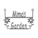 Rusted Orange Craftworks Co. Seasonal & Holiday Decorations Garden Hanger / Mima's His and Her Garden Signs - Decorative Garden Signs Gifts for Men and Women