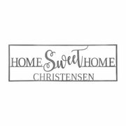 Rusted Orange Craftworks Co. Decorative Plaques Home Sweet Home Custom - Ranch Sign Front Door Rustic Modern Wall Decor