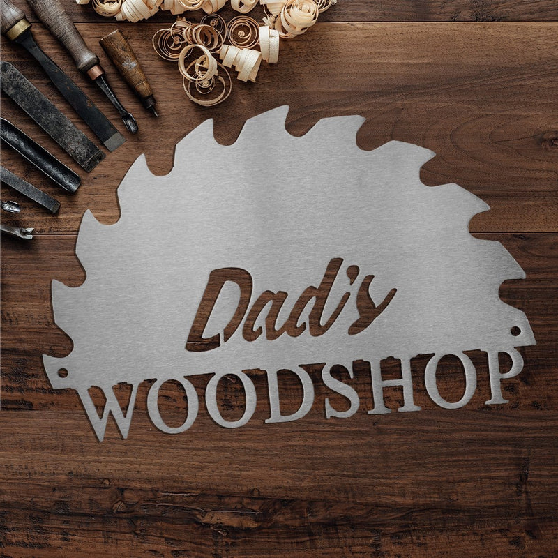 Rusted Orange Craftworks Co. Posters, Prints, & Visual Artwork Just For Him Personalized Signs - BBQ, Garage, and Workshop Metal Wall Art