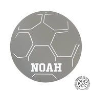 Rusted Orange Craftworks Co. Sporting Goods Sports Balls Magnetic Board - 6 Styles - Sports-themed Magnet Board For Wall