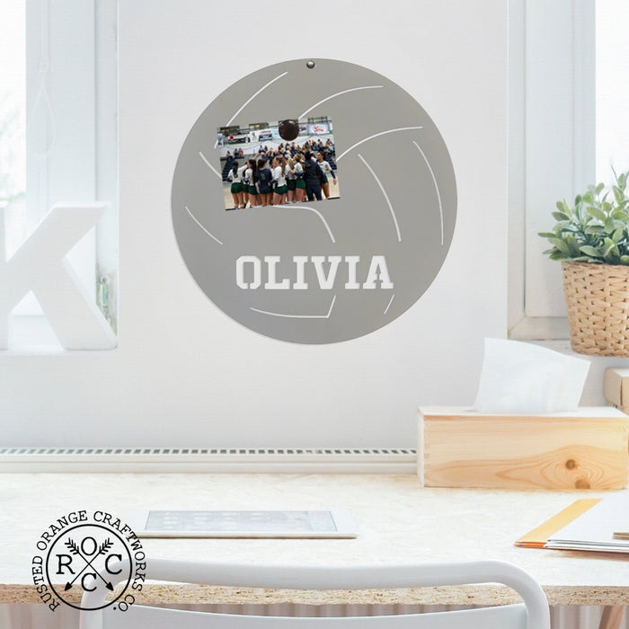 Rusted Orange Craftworks Co. Sporting Goods Sports Balls Magnetic Board - 6 Styles - Sports-themed Magnet Board For Wall