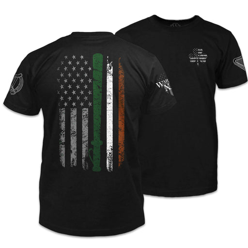 Warrior 12 - A Patriotic Apparel Company Men's Shirts St. Patrick's Irish Police Flag