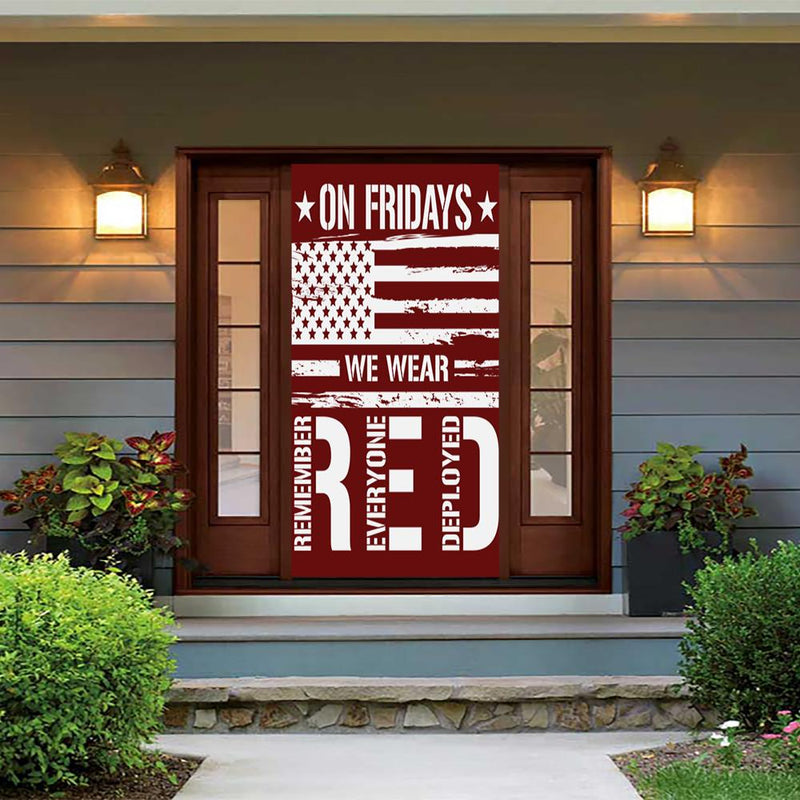 DoorFoto Door Cover Remember Everyone Deployed