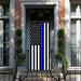 DoorFoto Door Cover Thin Blue Line