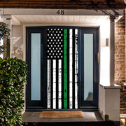 DoorFoto Door Cover Military Support Flag