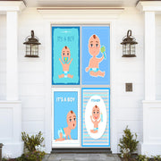 DoorFoto Door Cover It's a Boy Banner