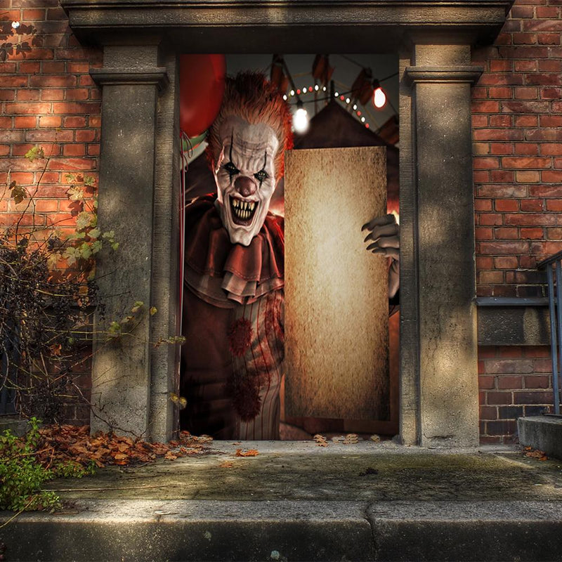 DoorFoto Door Cover Customizable - Clown Decor