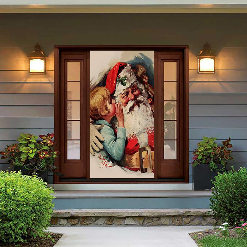 DoorFoto Door Cover Whispering Child
