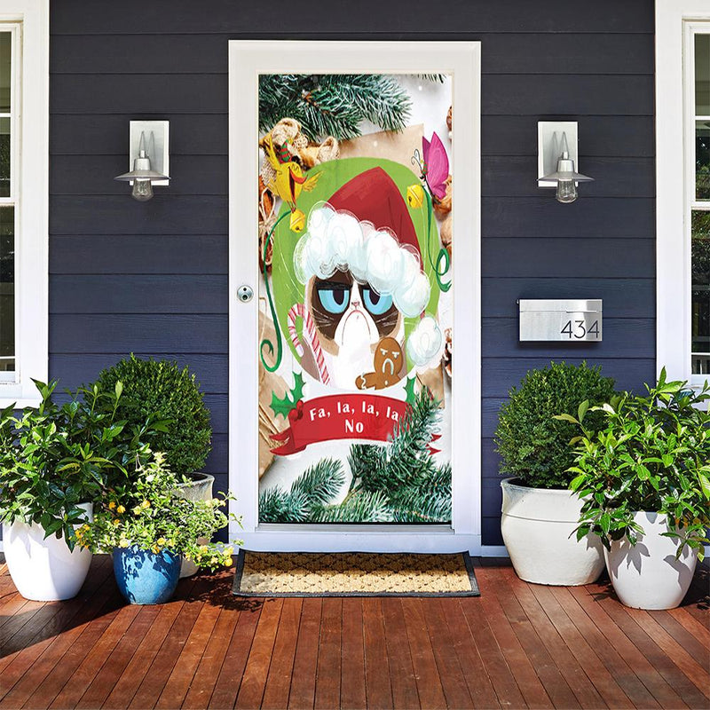 Grumpy Cat Door Cover Grumpy Cat No