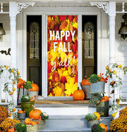 DoorFoto Door Cover Fall Y'all Leaves