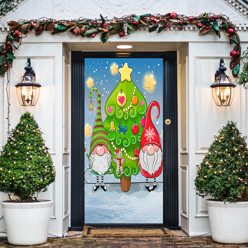Gnome Decor Door Cover