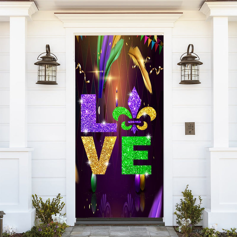 DoorFoto Door Cover Cajun Love
