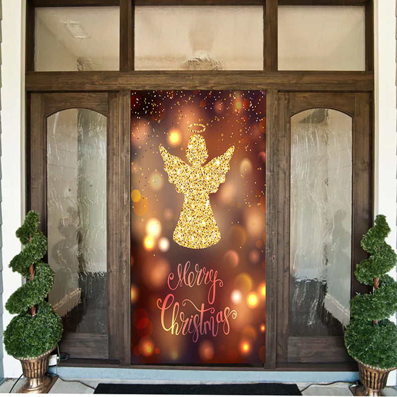 DoorFoto Door Cover Angel Decor