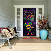DoorFoto Door Cover Mardi Gras Dabb
