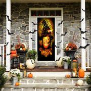 DoorFoto Door Cover Mystic Witch
