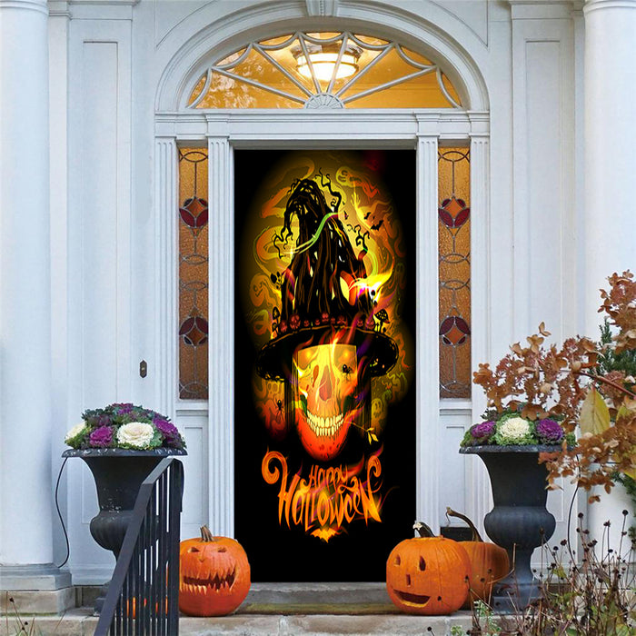 DoorFoto Door Cover Mystic Witch