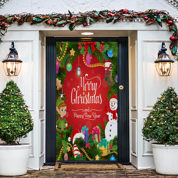 Elf Design Door Cover | Fabric Door Covers from $49.99 — DoorFoto