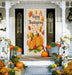 DoorFoto Door Cover Happy Thanksgiving