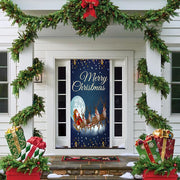 DoorFoto Door Cover Santa's Team