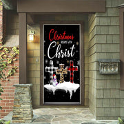DoorFoto Door Cover Begin with Christ