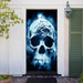 DoorFoto Door Cover Moonlit Skull