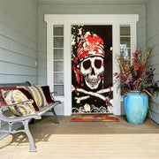 DoorFoto Door Cover Bandana Pirate