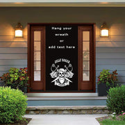 DoorFoto Door Cover Customizable - Jolly Roger Flag