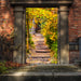 DoorFoto Door Cover Peaceful Autumn