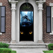 DoorFoto Door Cover Monster Eyes